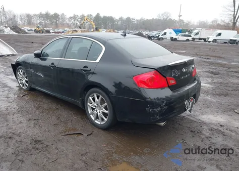 2013 Infiniti G37X z USA, uszkodzony, nr VIN JN1CV6AR6DM750843
